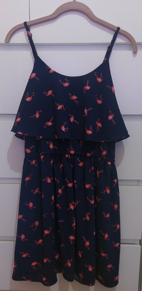 STRAPPY FLAMINGO DRESS